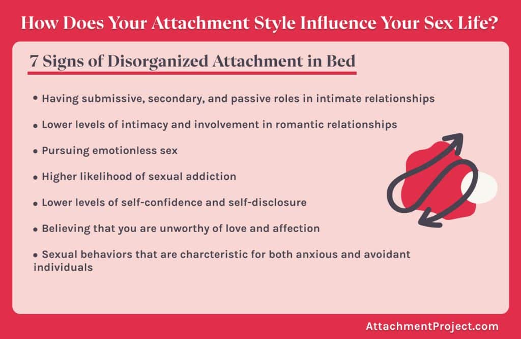 casual sex and insecure attachment styles -  10 signs of disorganized attachment in the bedroom