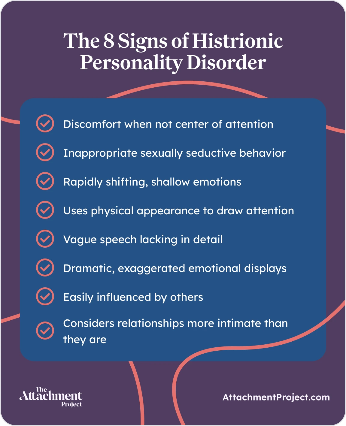 Signs of Histrionic Personality disorder