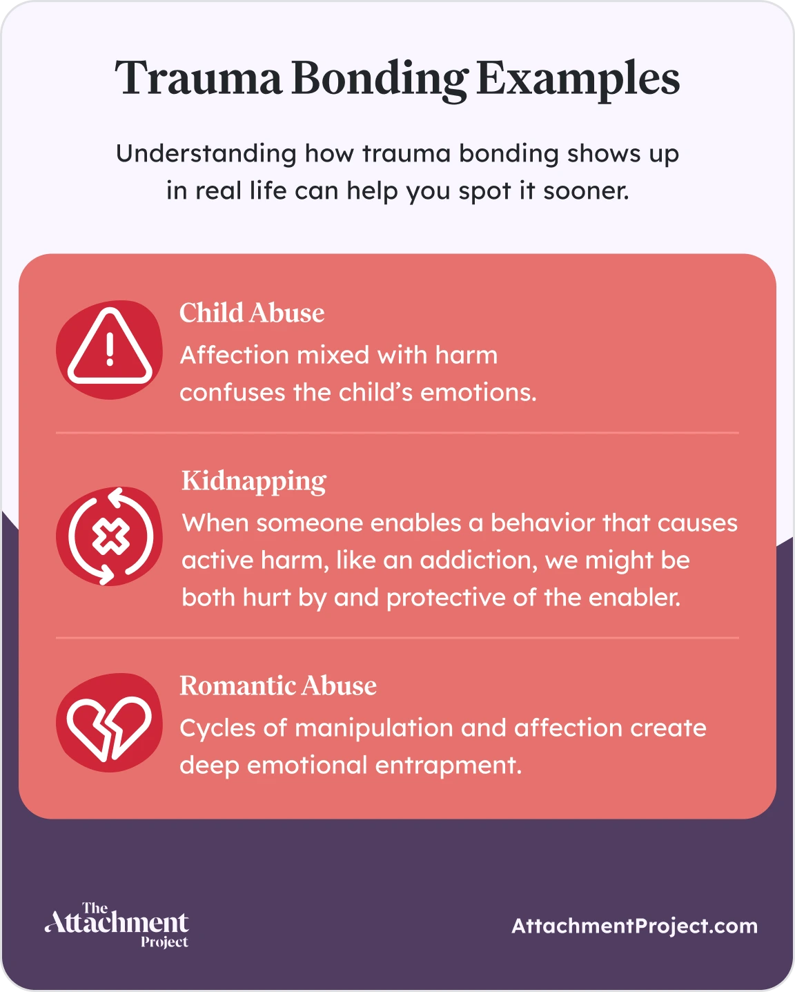 Trauma Bonding Examples